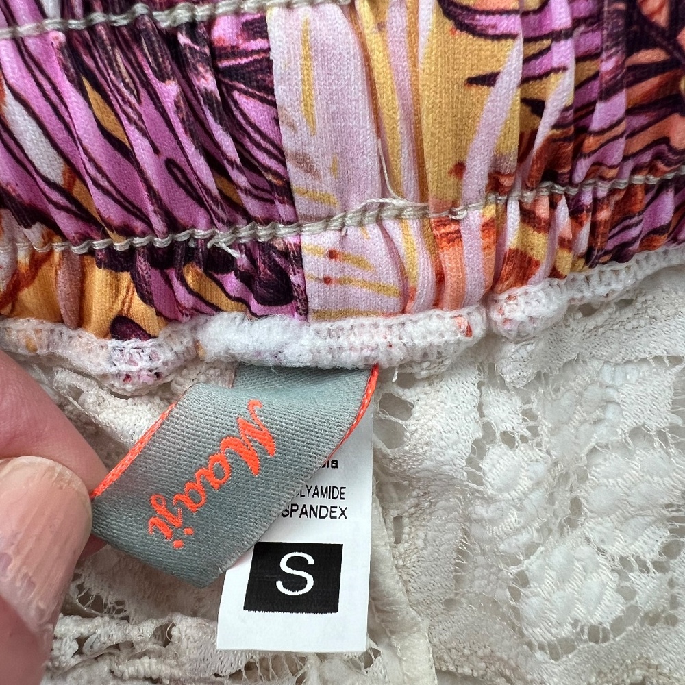 Maaji Women's Bombon Apricot Shorts Cover Up. Brand New. Never worn - Picture 5 of 6